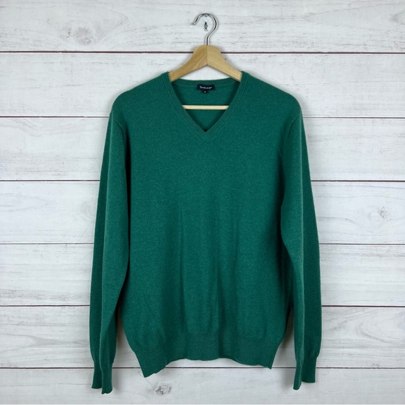 Dantendorfer Austria Cashmere V-Neck Sweater Medium - Picture 1 of 5